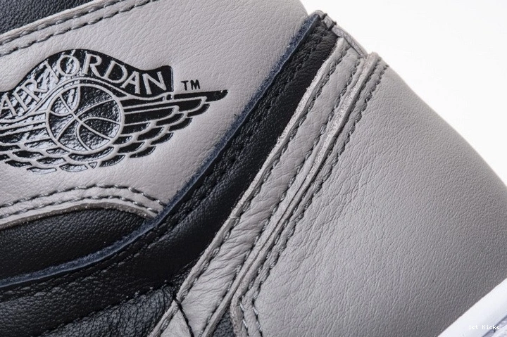 Air  Retro Jordan Black Gray Shadow High 1 555088-013 OG 0211